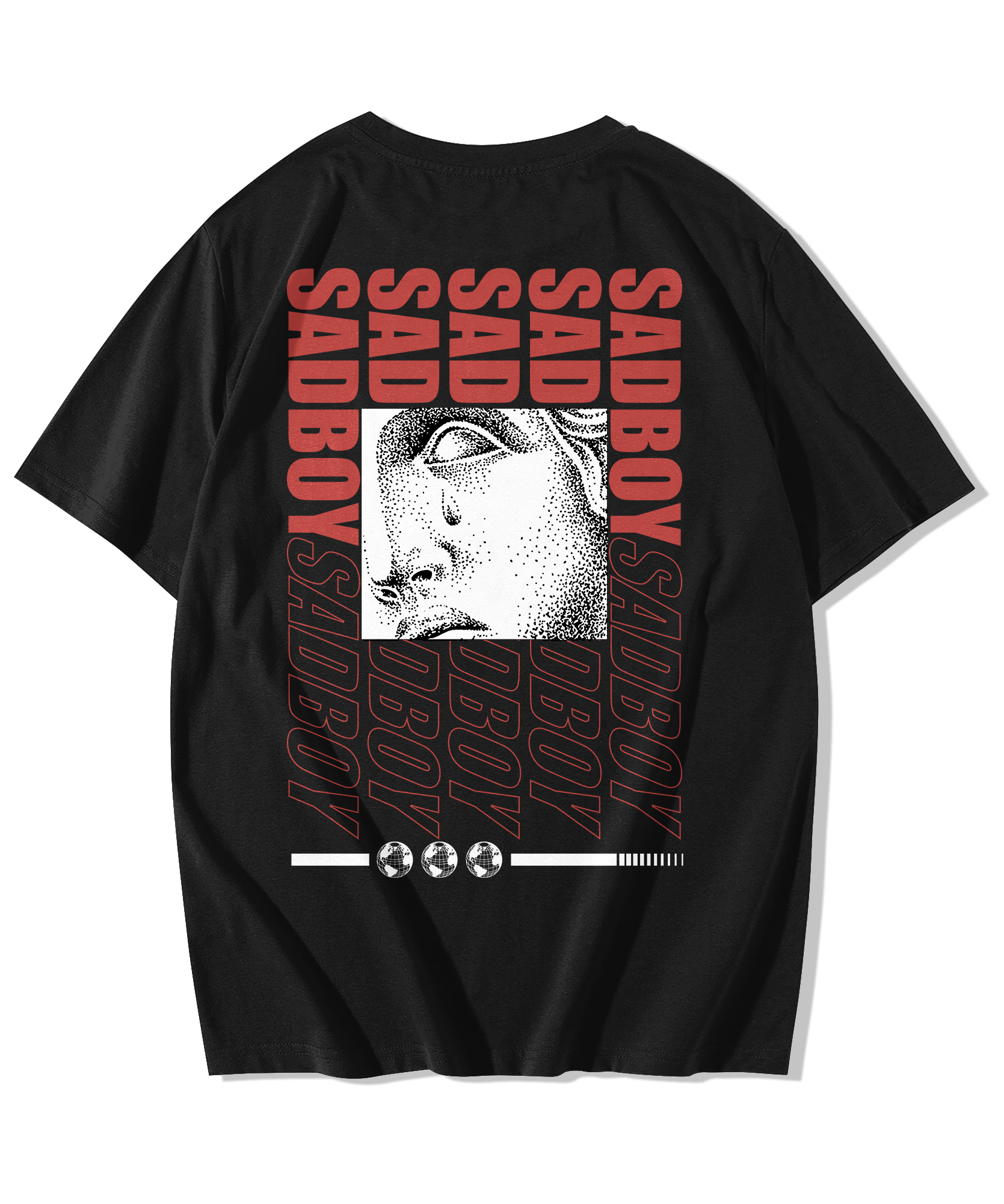 Alfaq Sad boy Oversized T-Shirt - Alfaq